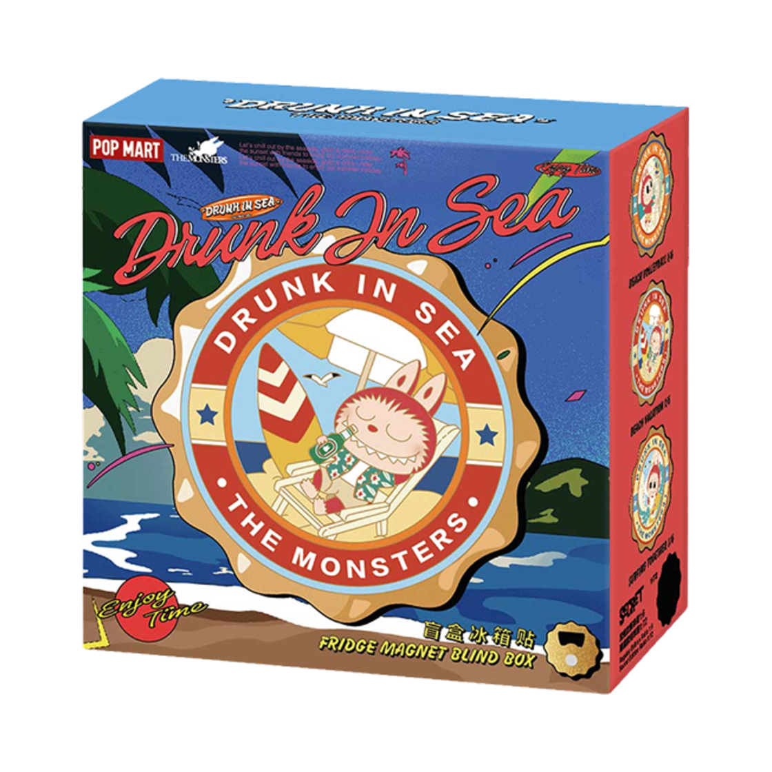 팝마트 라부부 바캉스 시리즈 마그넷 미개봉 랜덤박스 (1개입)(Pop Mart Labubu Vacation Series Magnet Sealed Case (1 Blind Box)) - 1
