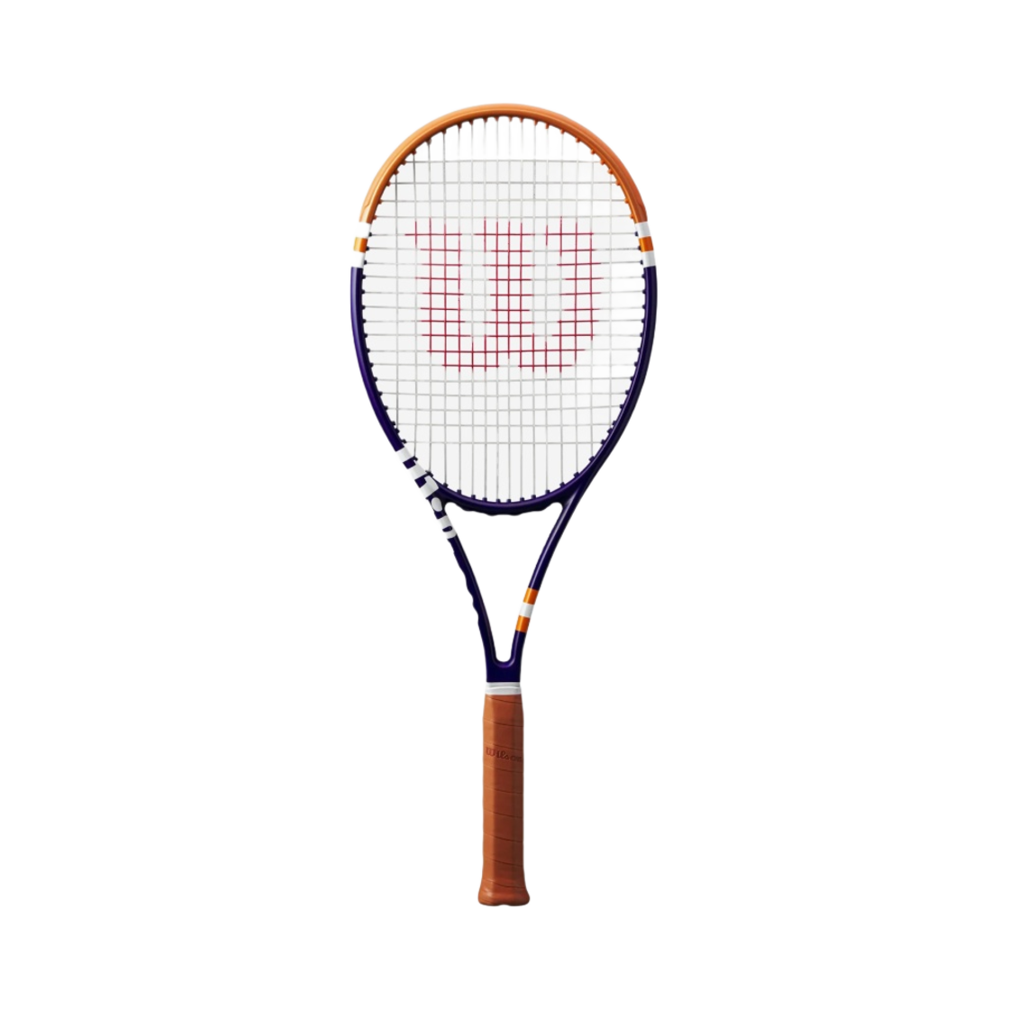 WR127911U2 Wilson Roland Garros Blade 98 16x19 V8 305g Blue RG Orange (Without String)