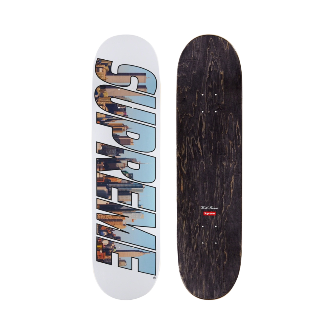 슈프림 고담 스케이트보드 화이트 - 23FW(Supreme Gotham Skateboard White - 23FW)