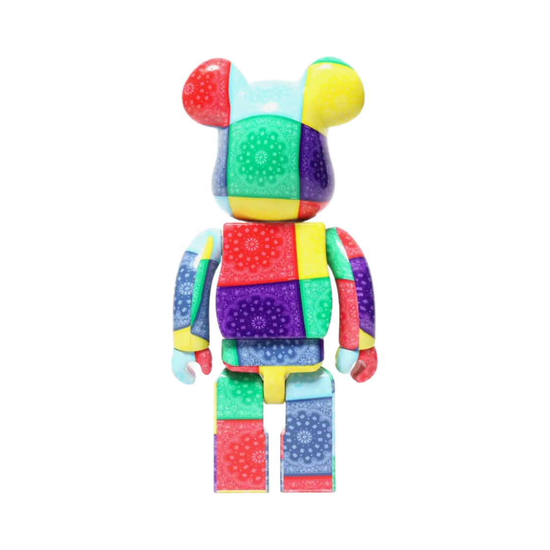 베어브릭 x 아트모스 반다나 100% & 400% 세트 멀티(Bearbrick x Atmos Bandana 100% & 400% Set Multi) - 5