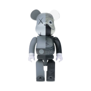 Bearbrick x Kaws Dissected 400% Grey