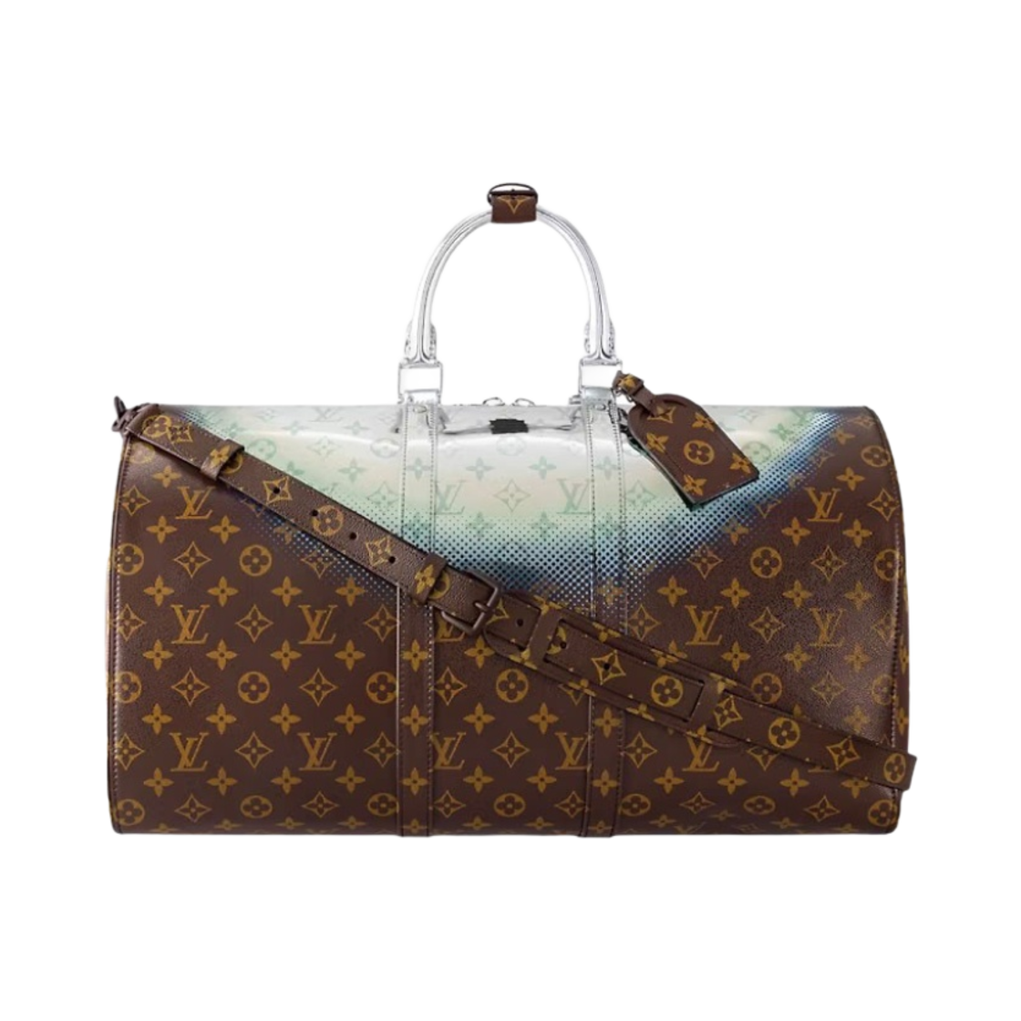루이비통 키플 반둘리에 50 실버(Louis Vuitton Keepall Bandouliere 50 Silver) - 1