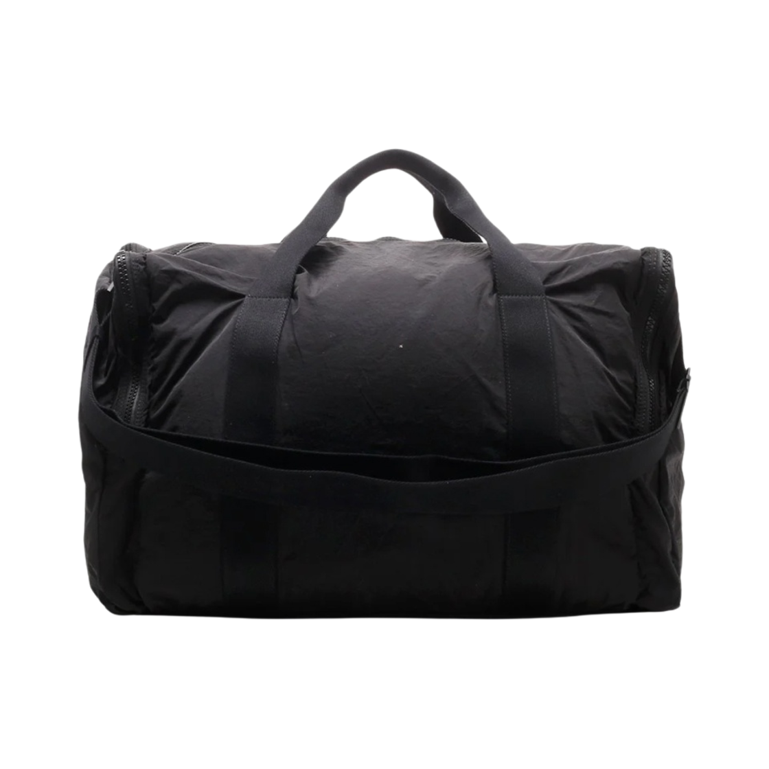 보테가 베네타 인트레치아토 디테일 더플백 블랙(Bottega Veneta Intrecciato Detail Duffle Bag Black) - 3