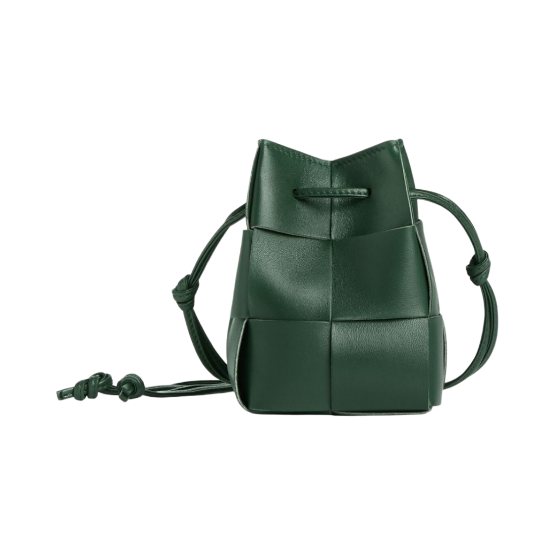 보테가 베네타 미니 레더 카세트 버킷백 레인트리(Bottega Veneta Mini Leather Cassette Bucket Bag Raintree) - 1