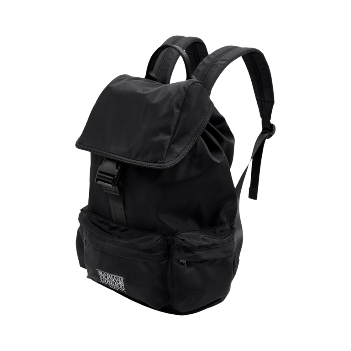 마리떼 프랑소와 저버 클래식 로고 3 포켓 빅 백팩 블랙(Marithe Francois Girbaud Classic Logo 3 Pocket Big Backpack Black) - 2