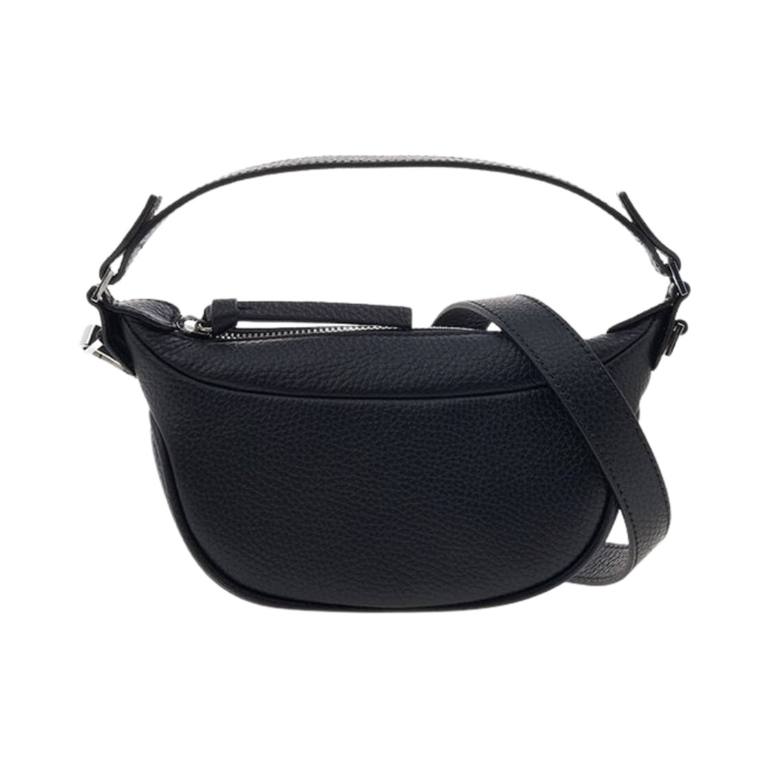 22PFAMINOBLFLTSMA By Far Army Shoulder Bag Black