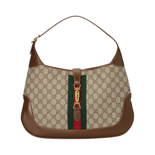 Gucci Jackie 1961 Medium Shoulder Bag GG Supreme Canvas