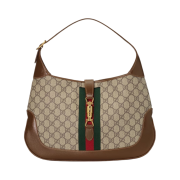 Gucci Jackie 1961 Medium Shoulder Bag GG Supreme Canvas