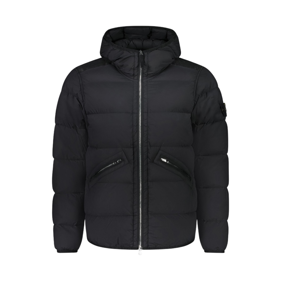 스톤 아일랜드 43128 심리스 터널 나일론 다운 자켓 블랙 - 24FW(Stone Island 43128 Seamless Tunnel Nylon Down Jacket Black - 24FW)