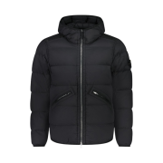Stone Island 43128 Seamless Tunnel Nylon Down Jacket Black - 24FW