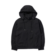 (W) Mischief Bonnet Hoodie Jacket Black
