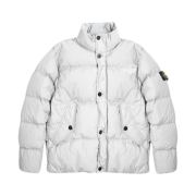 Stone Island 40123 Garment Dyed Crinkle Reps R-NY Down Jacket Grey - 24FW