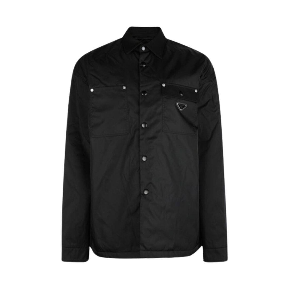 프라다 리나일론 자켓 블랙