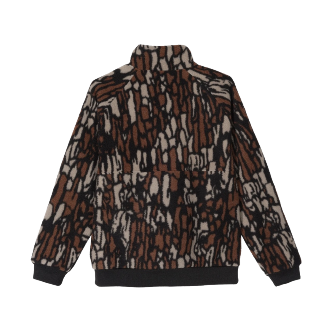 스투시 트리 바크 플리스 자켓 브라운(Stussy Tree Bark Fleece Jacket Brown) - 2