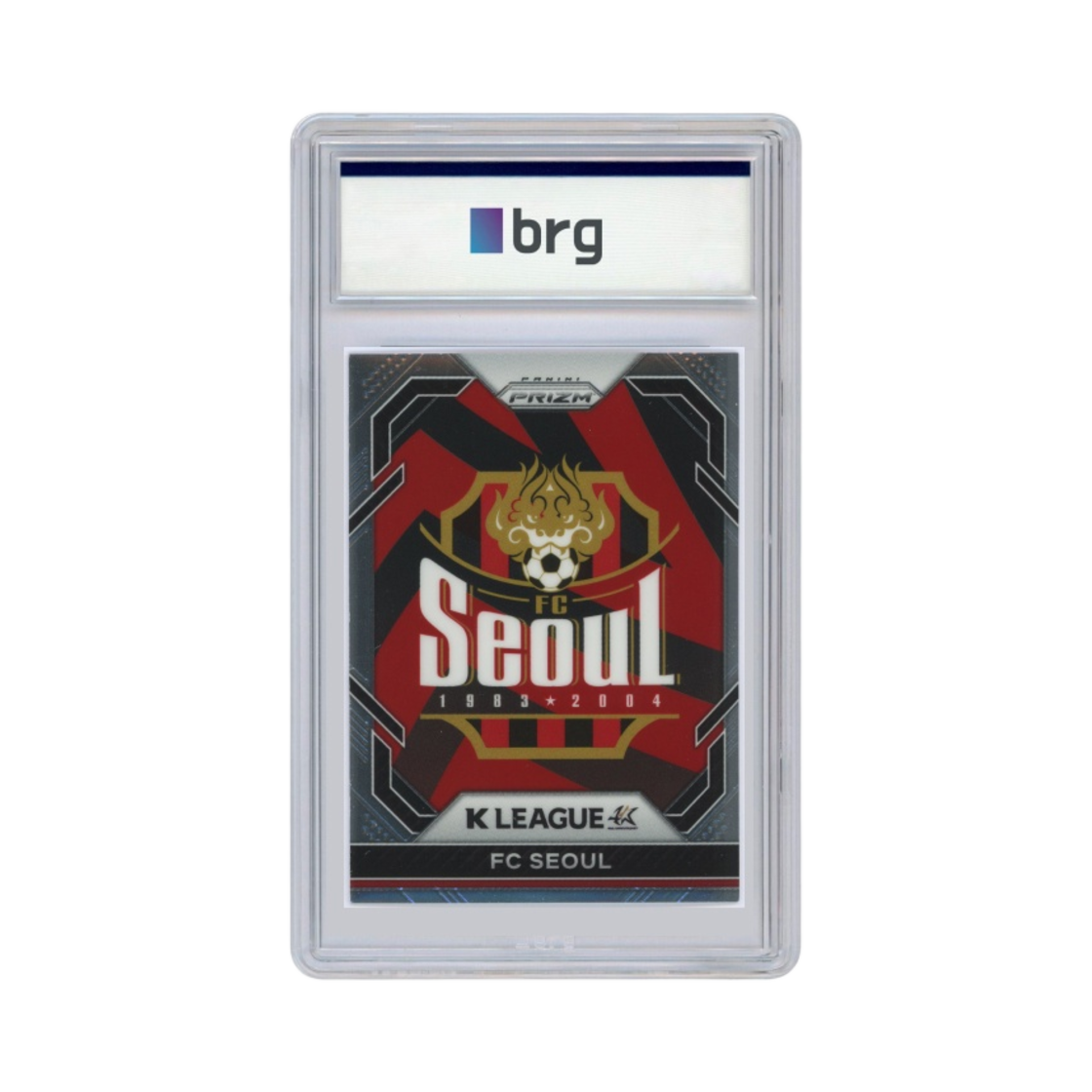 파니니 프리즘 K 리그 #3 FC 서울 팀 로고 축구 카드 2023(Panini Prizm K League #3 FC Seoul Team Logo Soccer Card 2023)