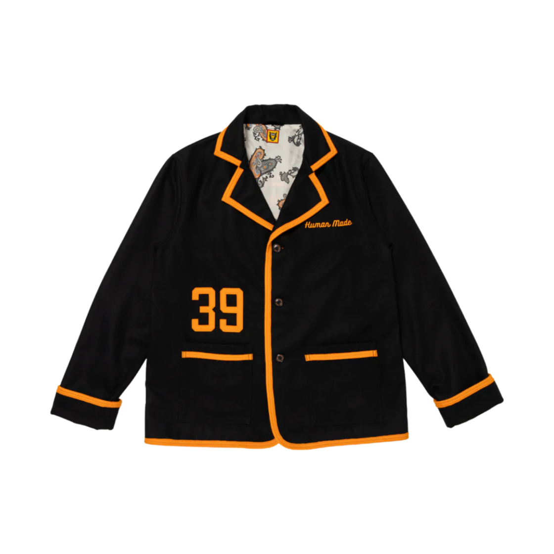 휴먼 메이드 리유니온 자켓 블랙(Human Made Reunion Jacket Black) - 1