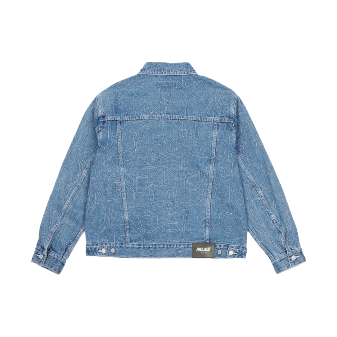 팔라스 스플랫 데님 자켓 스톤 워시 - 24SS(Palace Splat Denim Jacket Stone Wash - 24SS) - 2