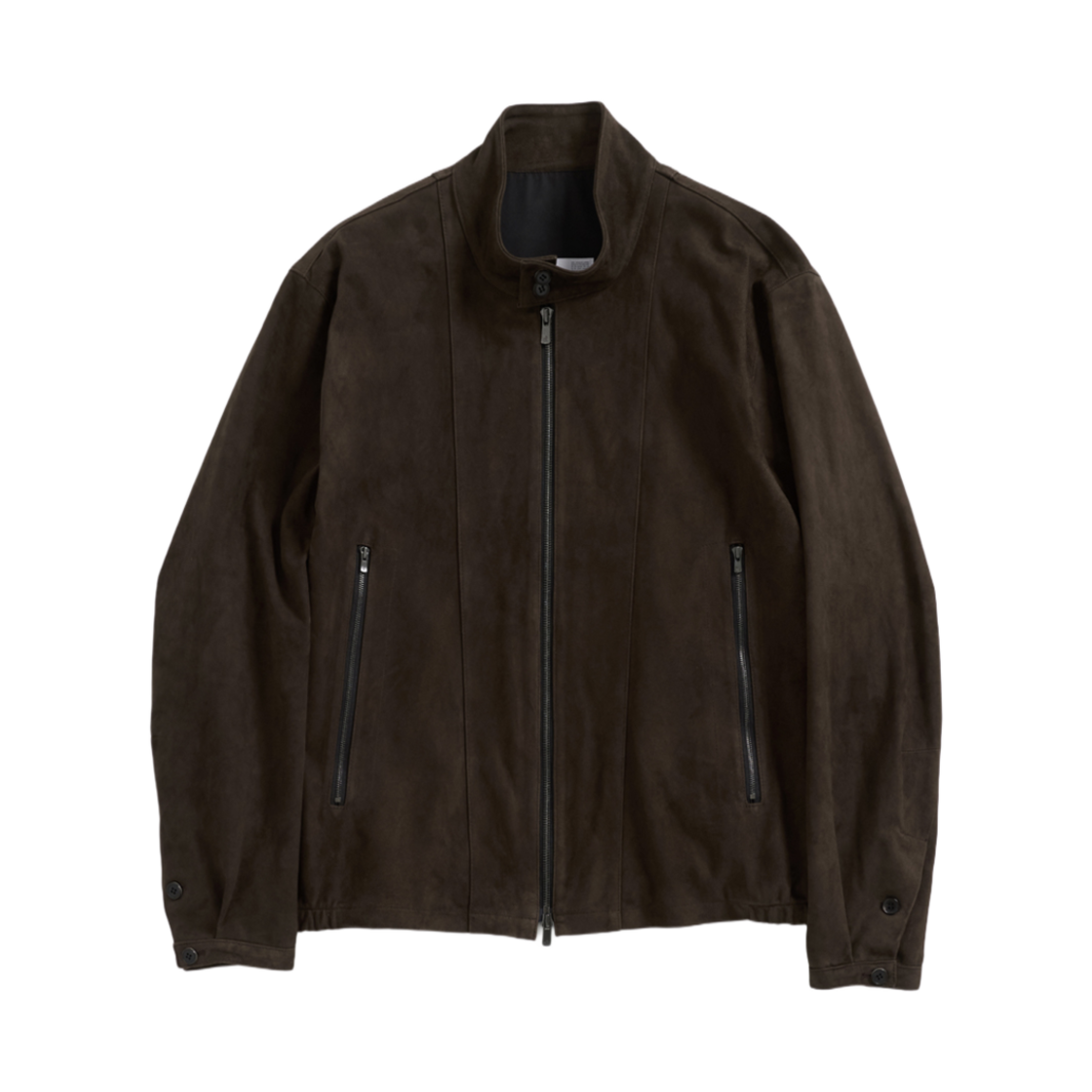 해칭룸 해링턴 스웨이드 레더 자켓 다크 브라운(Hatchingroom Harrington Suede Leather Jacket Dark Brown)