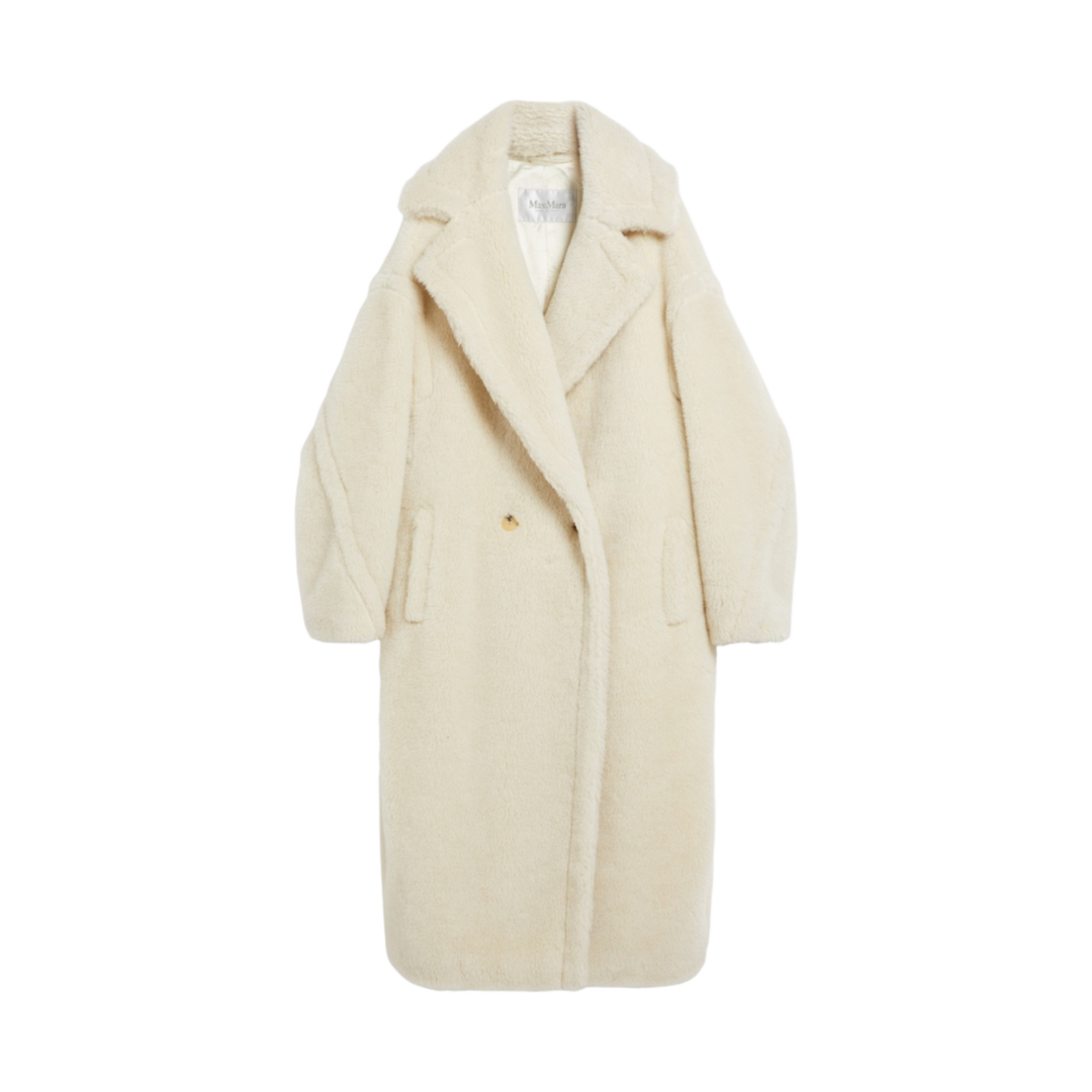 (W) 막스마라 테드걸 테디 베어 아이콘 코트 화이트