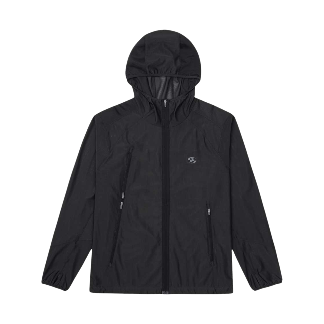 산산기어 지퍼 메쉬 자켓 블랙 - 24SS