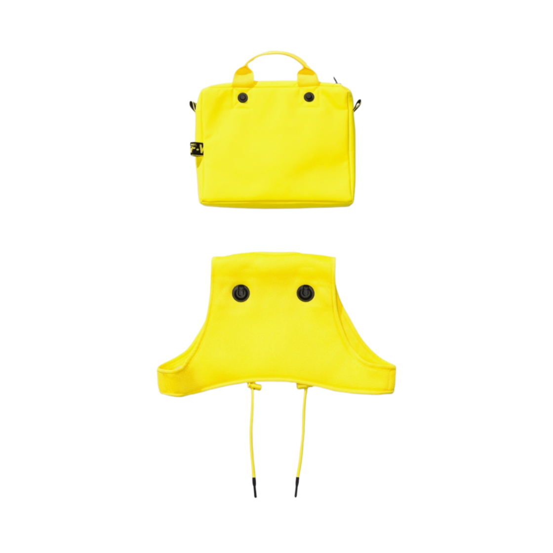 (W) 나이키 x 오프화이트 유틸리티 베스트 옵티 옐로우((W) Nike x Off-White Utility Vest Opti Yellow) - 3