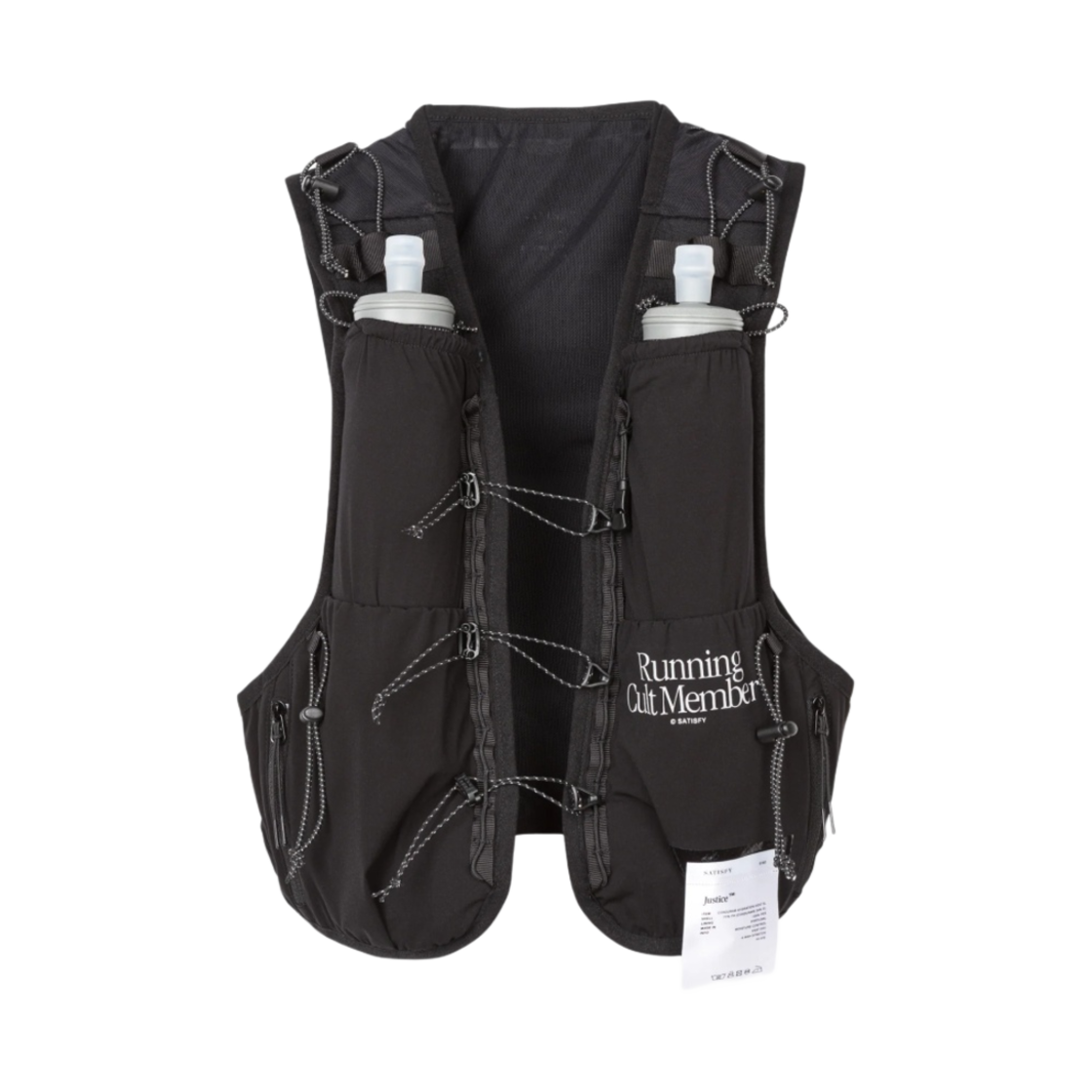 새티스파이 저스티스 코듀라 5엘 하이드레이션 베스트 블랙(Satisfy Justice Cordura 5L Hydration Vest Black)