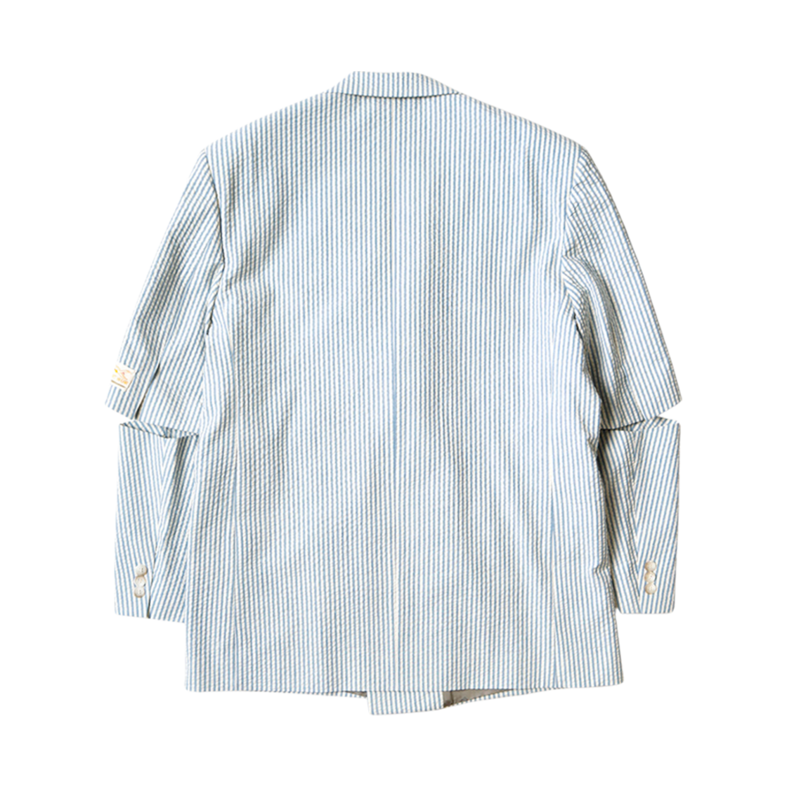 캐피탈 사커 스트라이프 컷아웃 엘보우 자켓 색소폰(Kapital Soccer Stripe Cutout Elbow Jacket Saxophone) - 2