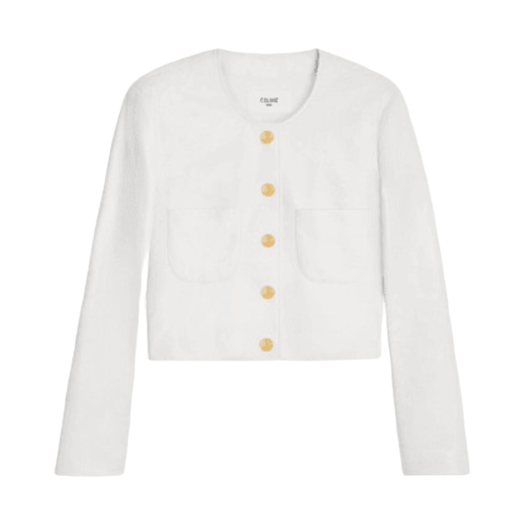 ◆CELINE◆ DANI JACKET IN BOUTIS COTTON ジャケット dani jacket in boutis cotton