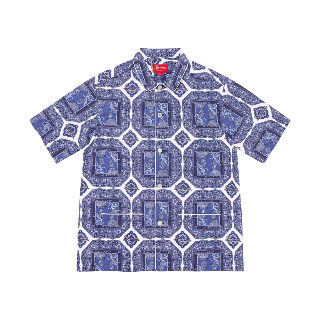 슈프림 리젠시 파자마 세트 블루 - 22SS(Supreme Regency Pajama Set Blue - 22SS) - 2