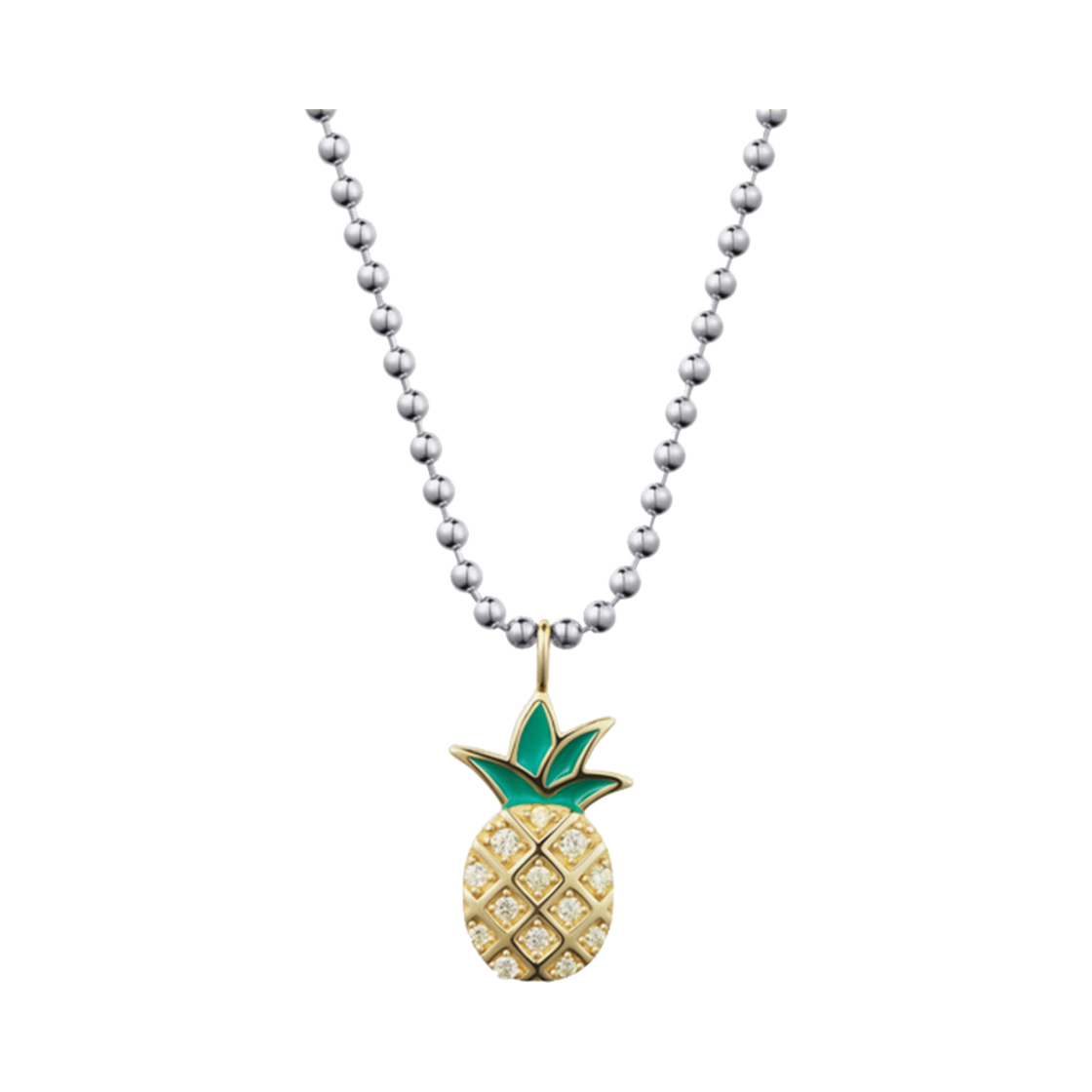 Pineapple Necklace Kims Fruits Nice Apple Necklace