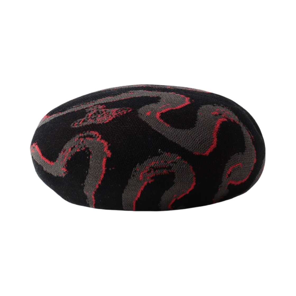(W) 비비안 웨스트우드 버미첼리 오브 더모 베레모 블랙((W) Vivienne Westwood Vermicelli Orb Thermo Beret Black) - 1