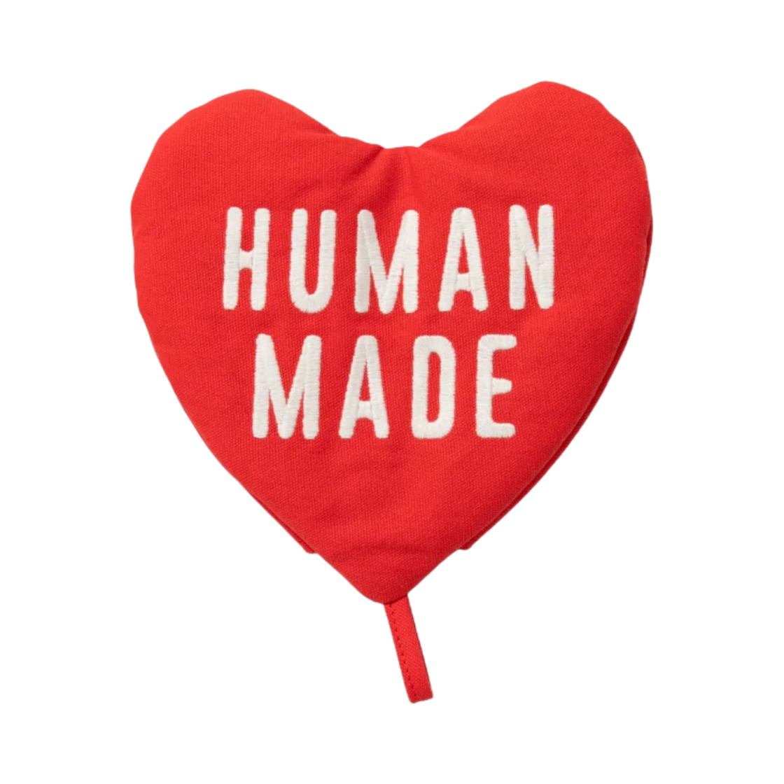 휴먼 메이드 하트 미튼 레드