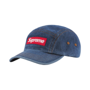 Supreme Washed Chino Twill Camp Cap Denim - 22FW