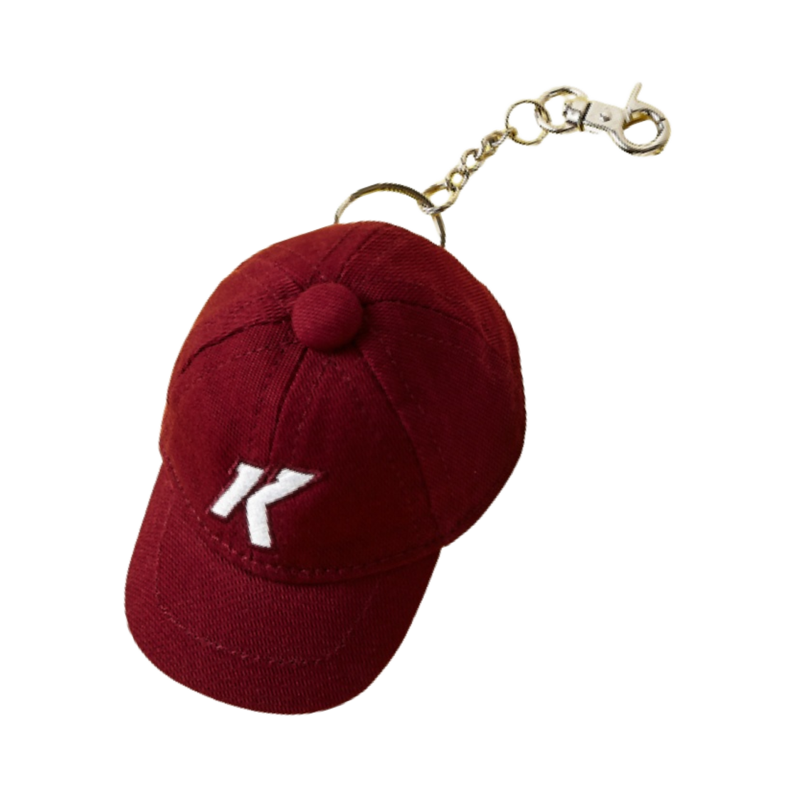 키움 히어로즈 모자 키링 버건디(Kiwoom Heroes Ball Cap Keyring Burgundy) - 1