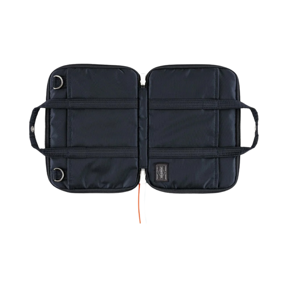 호보니치 테쵸 x 포터 스트롤 A5 커버 네이비 블랙(Hobonichi Techo x Porter Stroll A5 Cover Navy Black) - 2