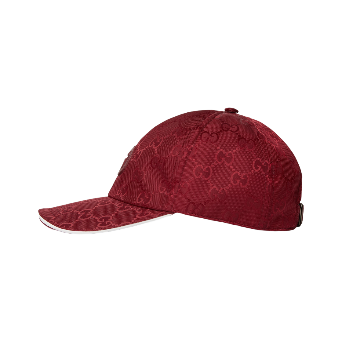 구찌 GG 나일론 베이스볼 햇 보르도(Gucci GG Nylon Baseball Hat Bordeaux) - 2