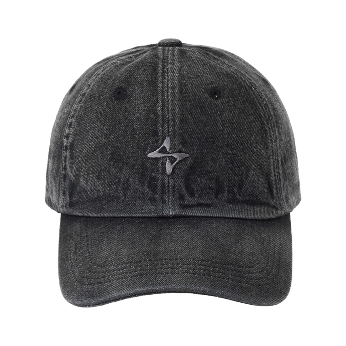 비엘알 로고 워시드 데님 볼캡(BLR Logo Washed Denim Ball Cap)