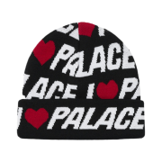 Palace I Love Palace Beanie Black - 24SS