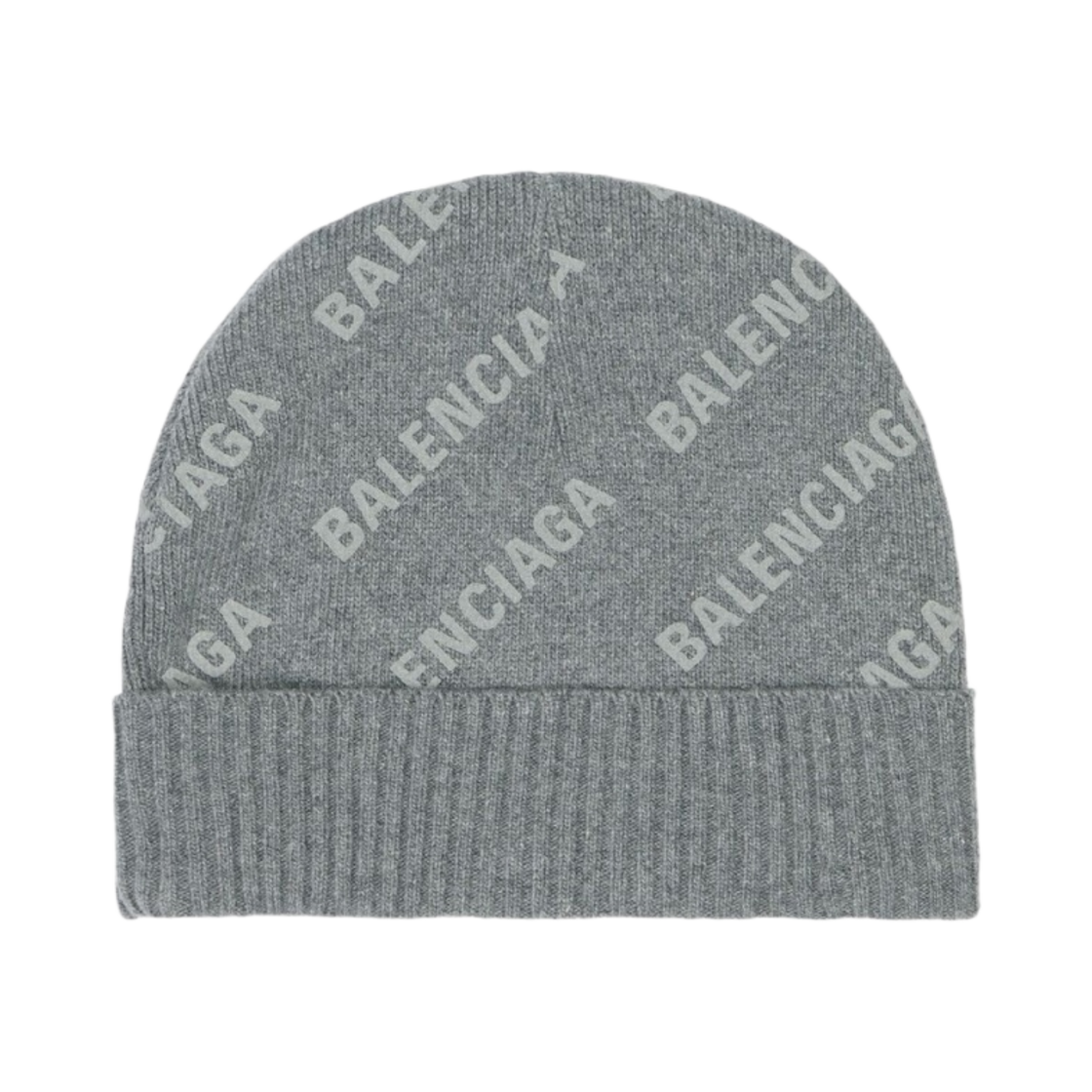 발렌시아가 올오버 로고 비니 그레이(Balenciaga Allover Logo Beanie Grey) - 1