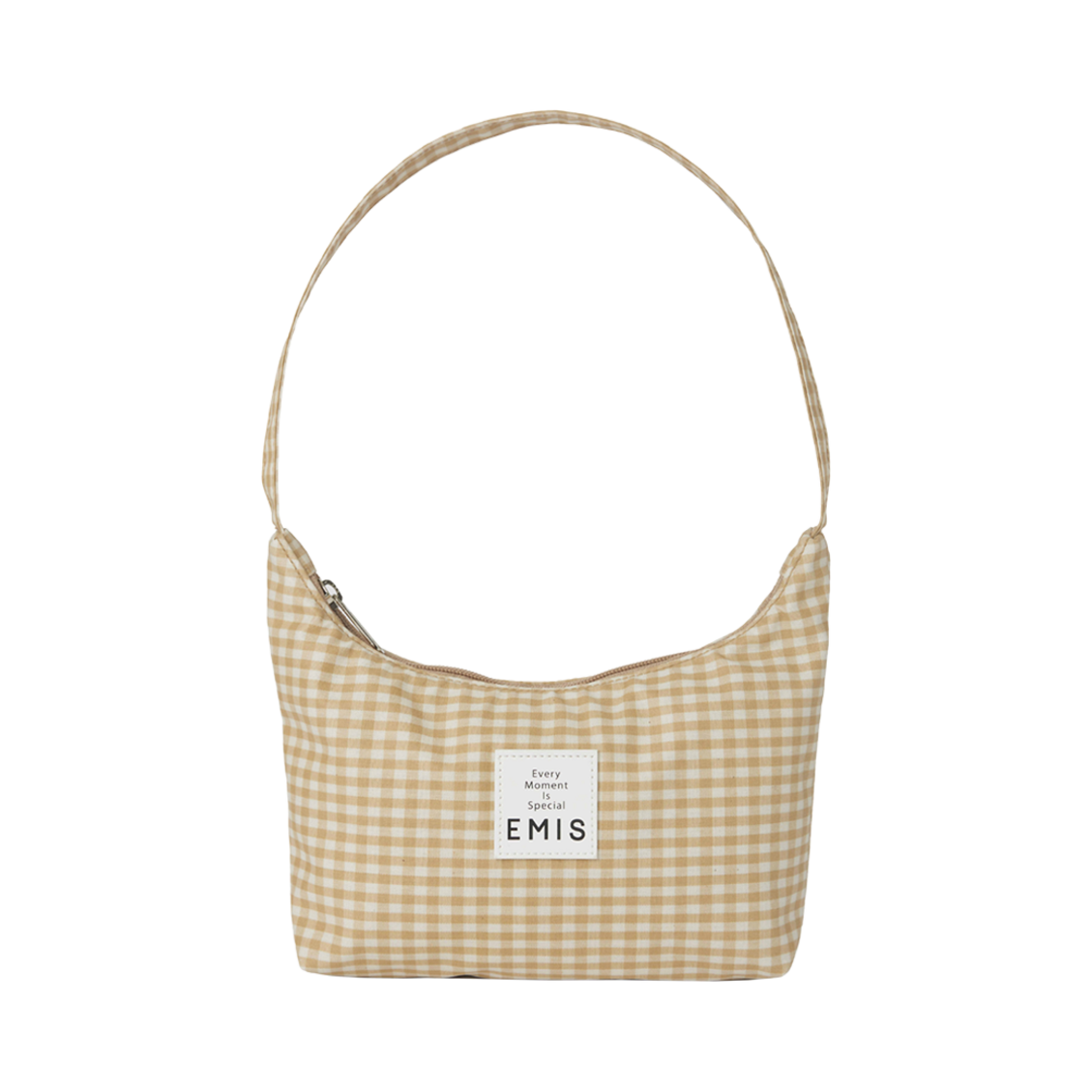 이미스 체크 호보백 베이지(Emis Check Hobo Bag Beige) - 1