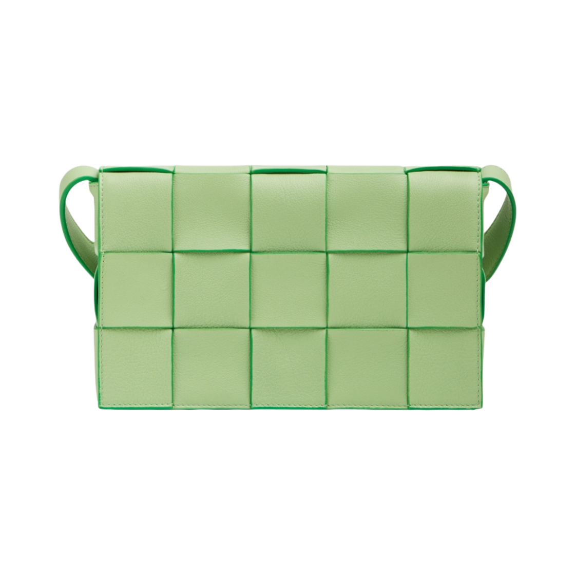 보테가 베네타 그레인드 레더 카세트 크로스바디백 피스타치오 페러킷(Bottega Veneta Grained Leather Cassette Crossbody Bag Pistachio Parakeet) - 1