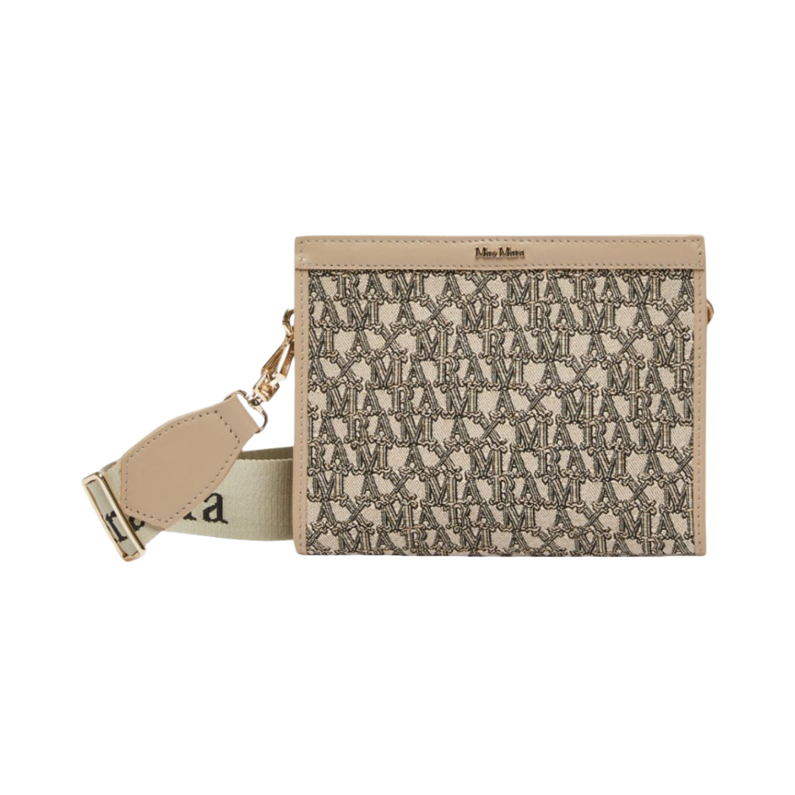 막스마라 코튼 스몰 클러치백 브론즈(Max Mara Cotton Small Clutch Bag Bronze) - 1