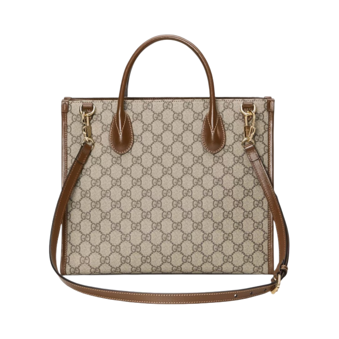 구찌 GG 스몰 토트백 베이지 에보니(Gucci GG Small Tote Bag Beige Ebony) - 2