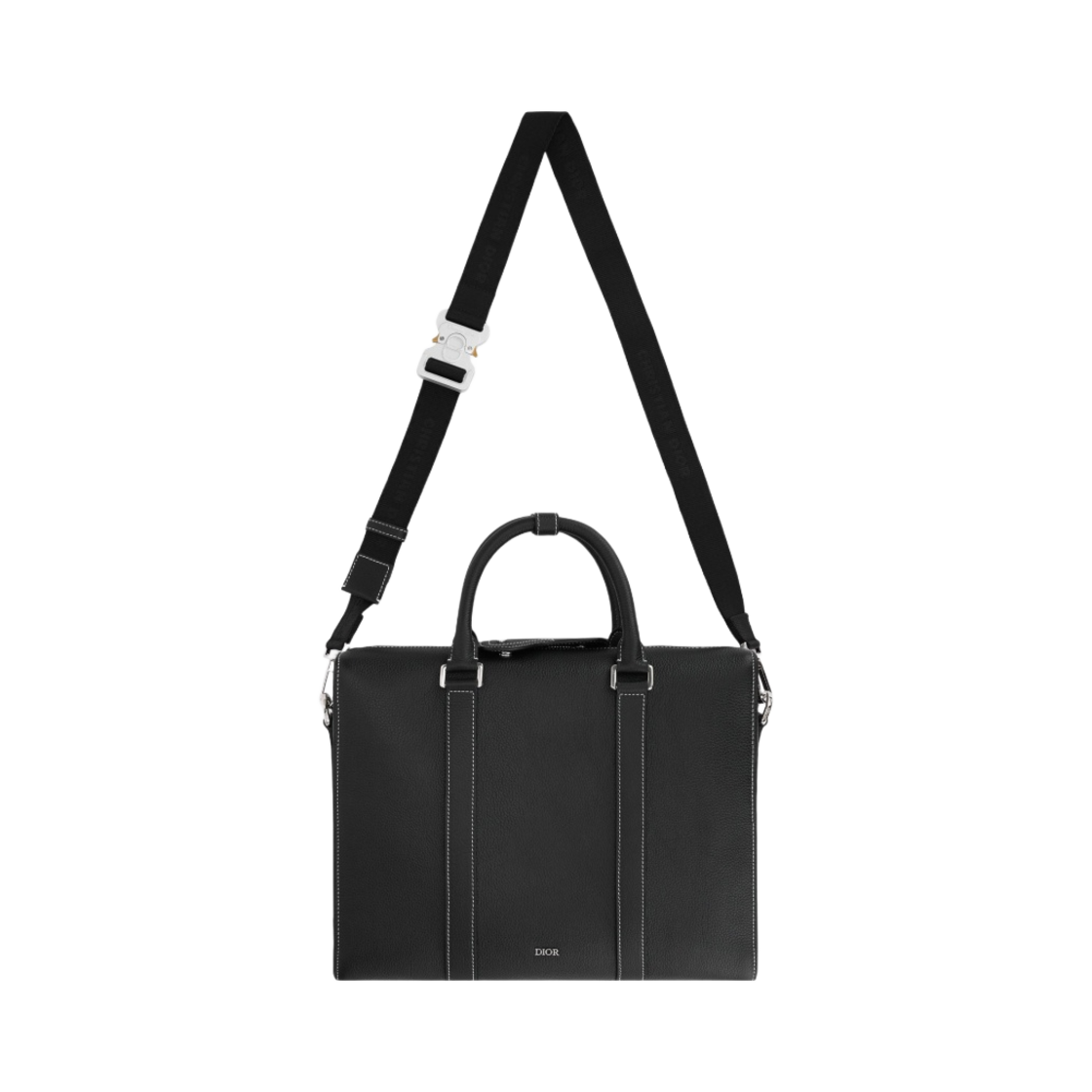 디올 링고 브리프케이스 그레인드 카프스킨 블랙(Dior Lingot Briefcase Grained Calfskin Black) - 4