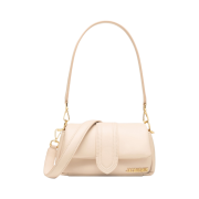 Jacquemus Le Petit Bambimou Mini Puffed Flap Bag Light Beige