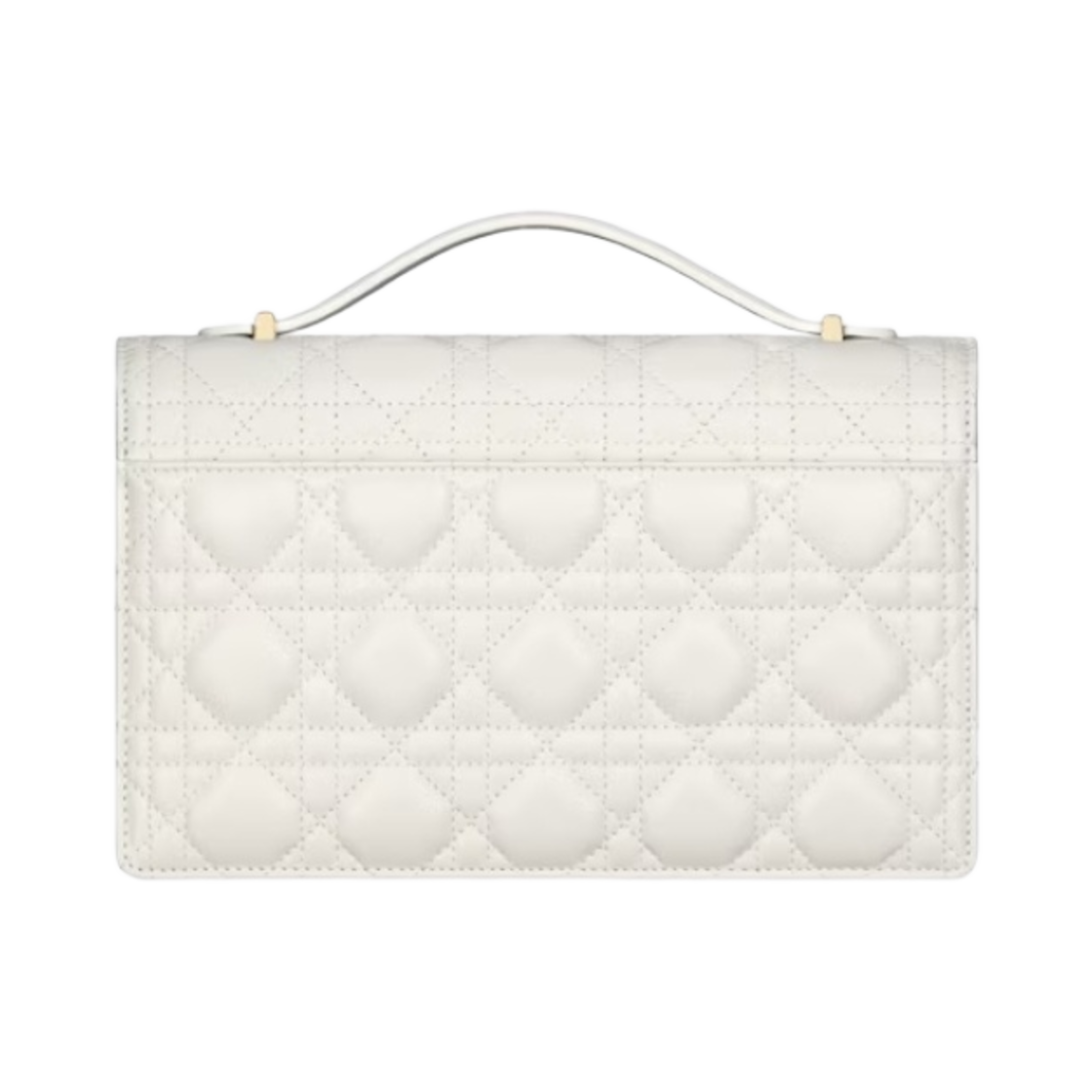 디올 미스 디올 까나쥬 램스킨 탑 핸들백 라떼(Dior Miss Dior Cannage Lambskin Top Handle Bag Latte) - 3