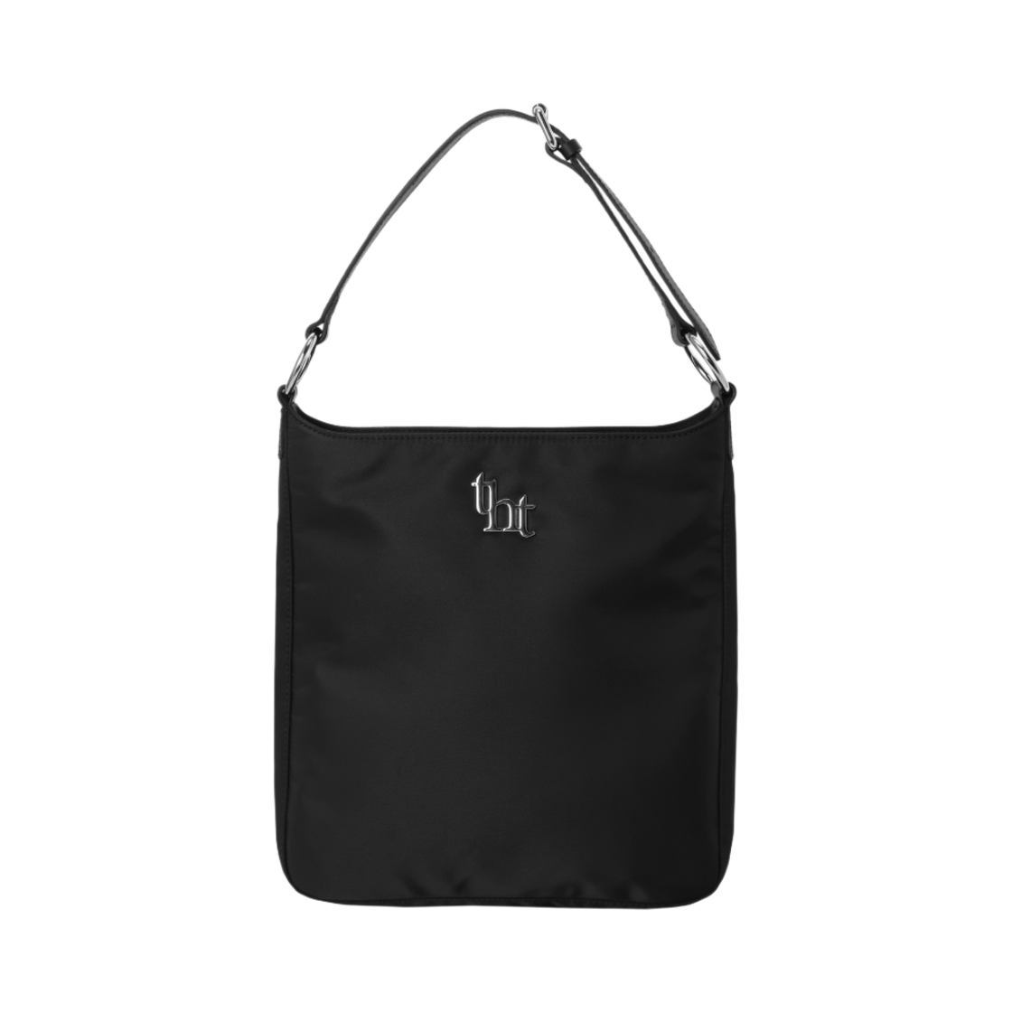 쓰리타임즈 링 백 미디움 블랙(Threetimes Ring Bag Medium Black)