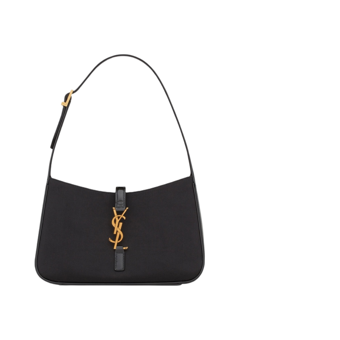 생로랑 르 5 아 7 실크 사틴 블랙(Saint Laurent Le 5 A 7 In Silk Satin Black) - 1