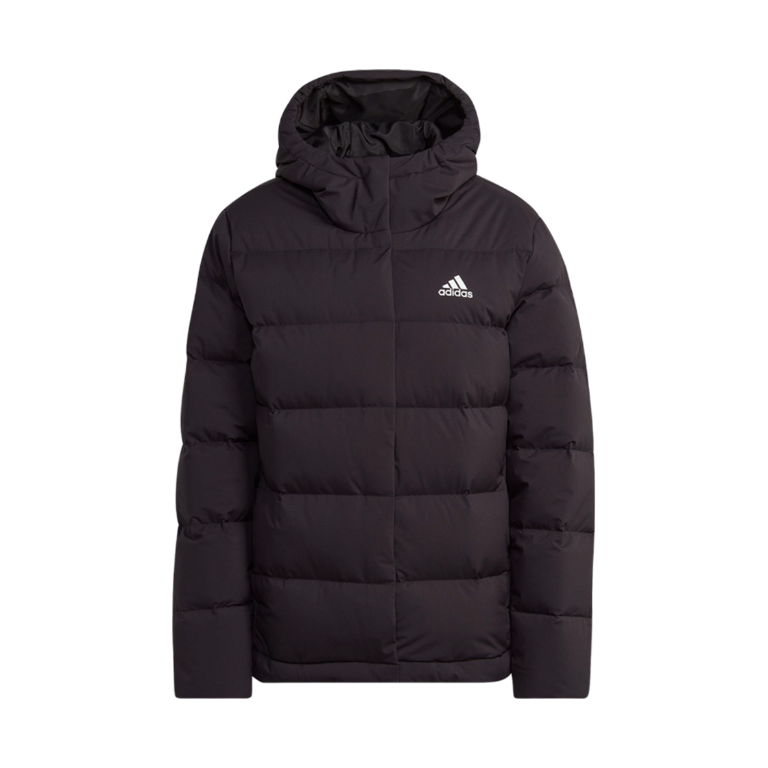 (W) 아디다스 헬리오닉 다운 자켓 블랙 - KR 사이즈((W) Adidas Helionic Down Jacket Black - KR Sizing) - 1