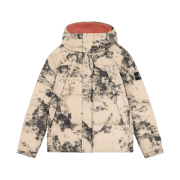 Stone Island 462E1 Camouflage Nylon Rep Ice Jacket Thermo-Sensitive Down Jacket with Anti-Drop Dove Grey - 24FW